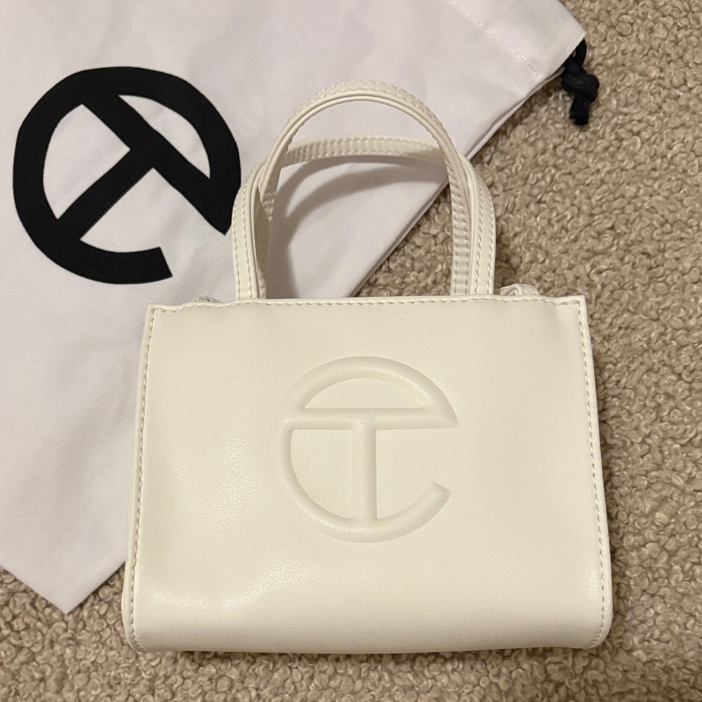 Telfar white Mini Bag